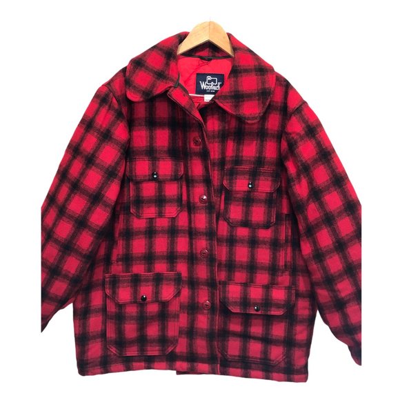 COPY - Vintage Woolrich Hunting Buffalo Plaid Shirt Sz 50 - Picture 1 of 9